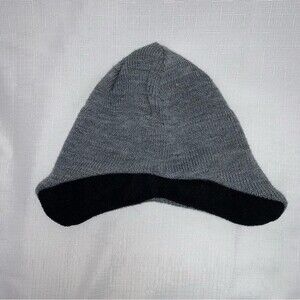 Lumberjack Grey Fleece Lined Trapper Hat Warm Winter Ear Cover Preppy Ski Cap